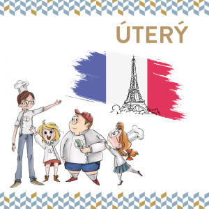 Vydejte se s námi na sladkou cestu po Francii - jednodenní kemp - úterý
