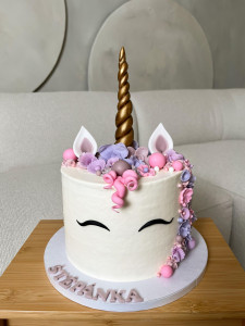 Jednorožčí dort  - kurz s modelací pro rodiče a dítě