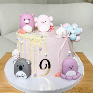 Den dětí -  dort s figurkami Squishmallows