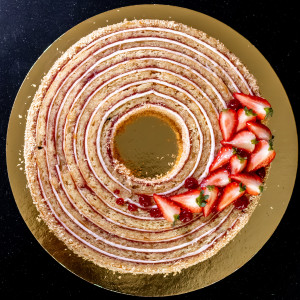 Moderní spirálový dort bez lepku