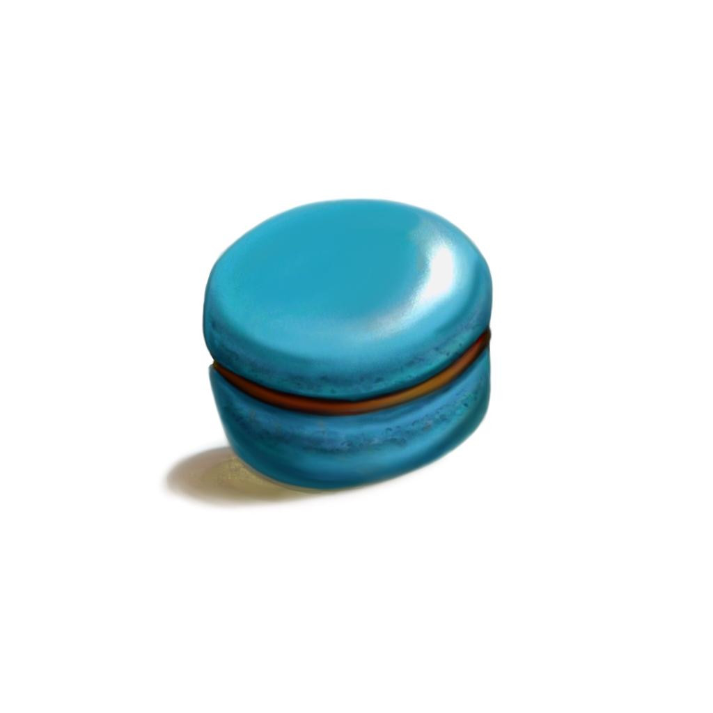 Macaron - čokoláda & lískový ořech