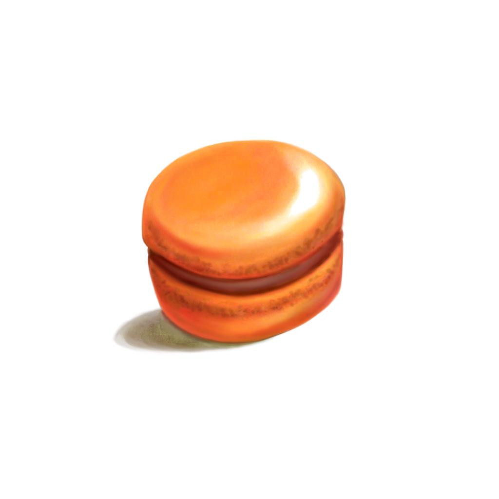 Macaron - slaný karamel a praliné