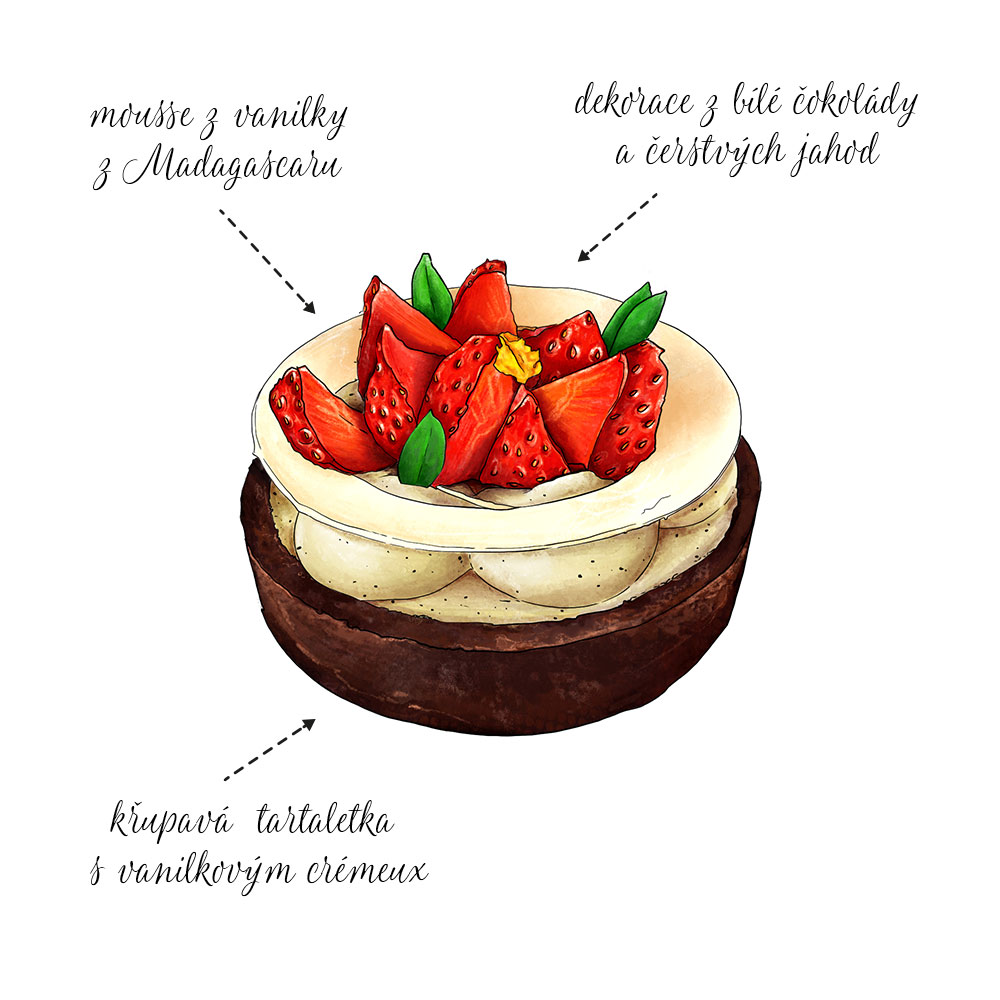 Vanilla tart