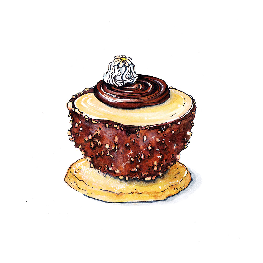 Lískooříšková mousse