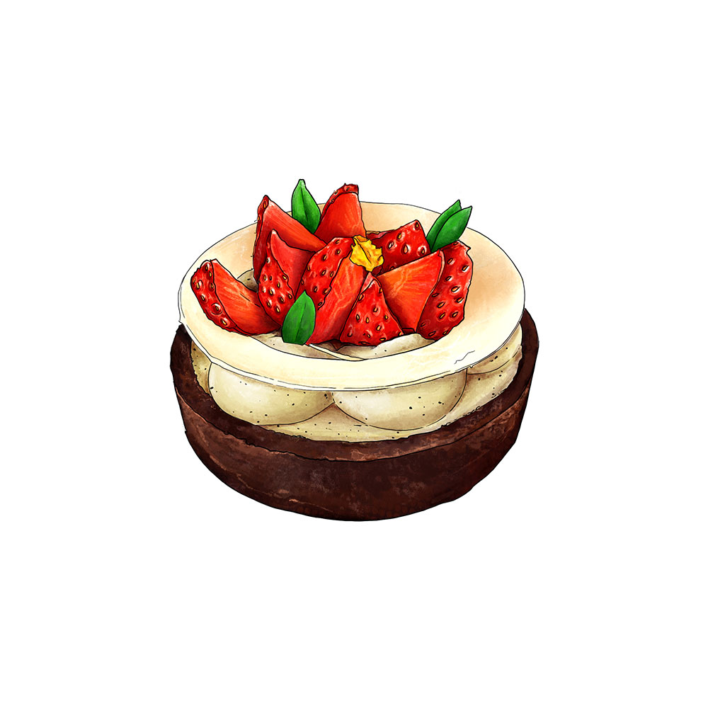 Vanilla tart